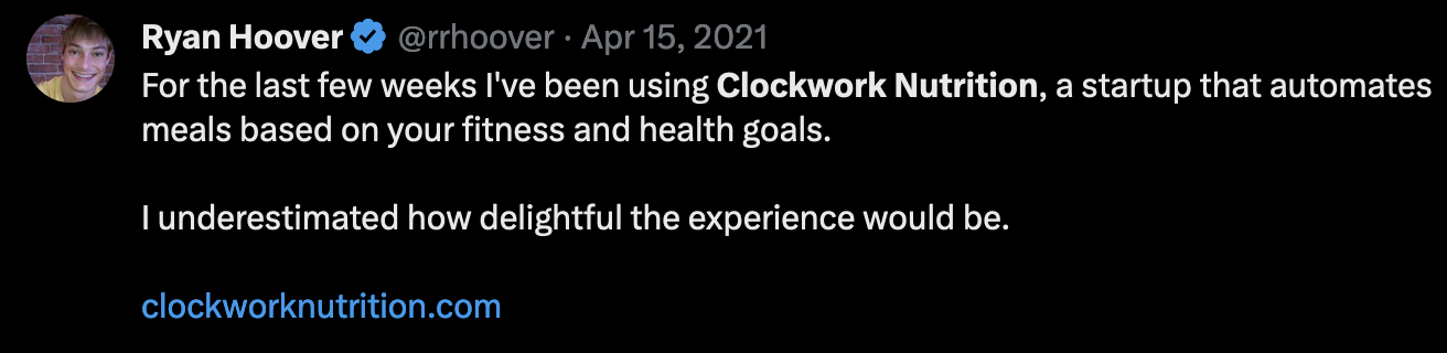 Clockwork Ryan Testimonial